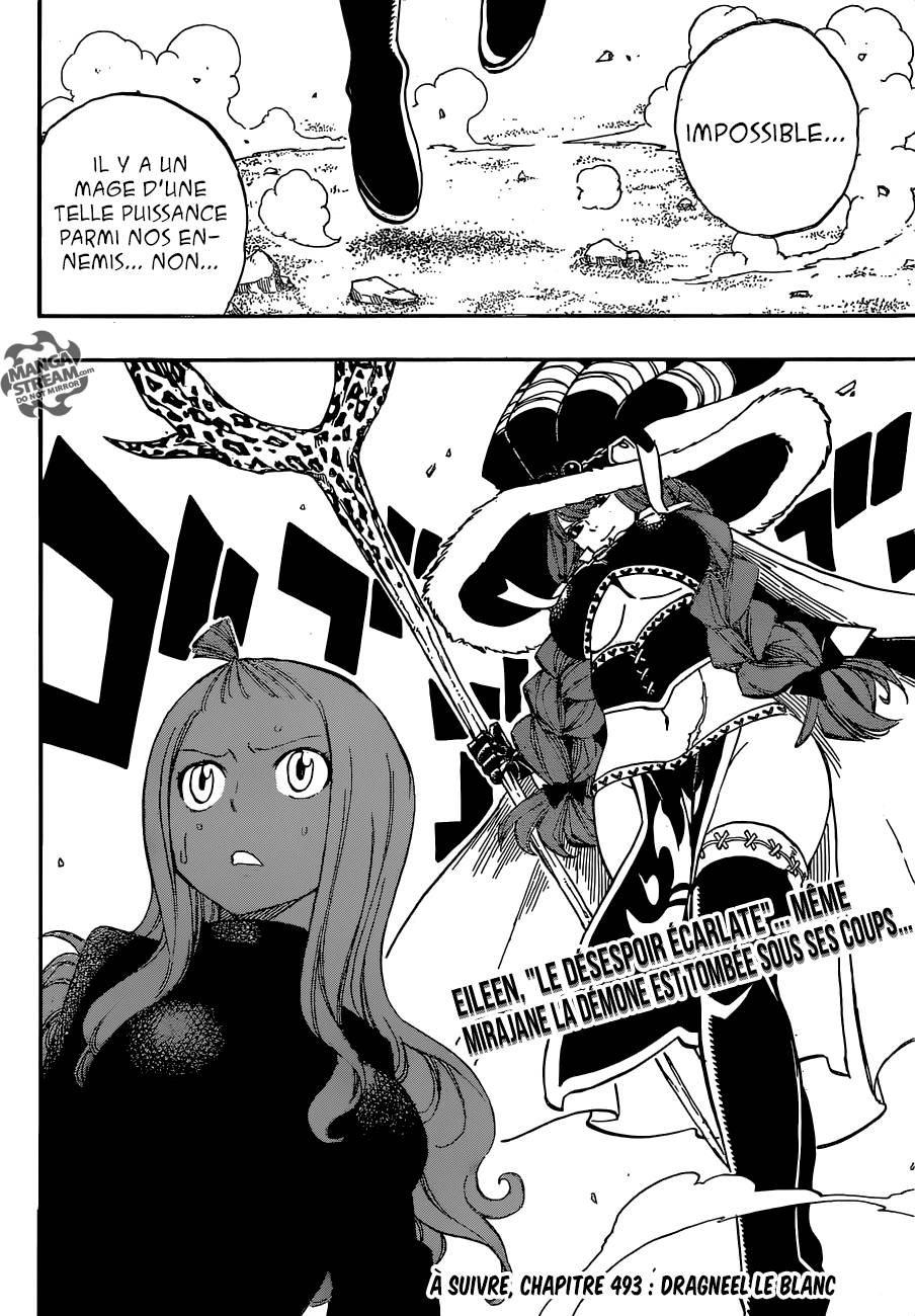 Lecture en ligne Fairy Tail 492 page 20