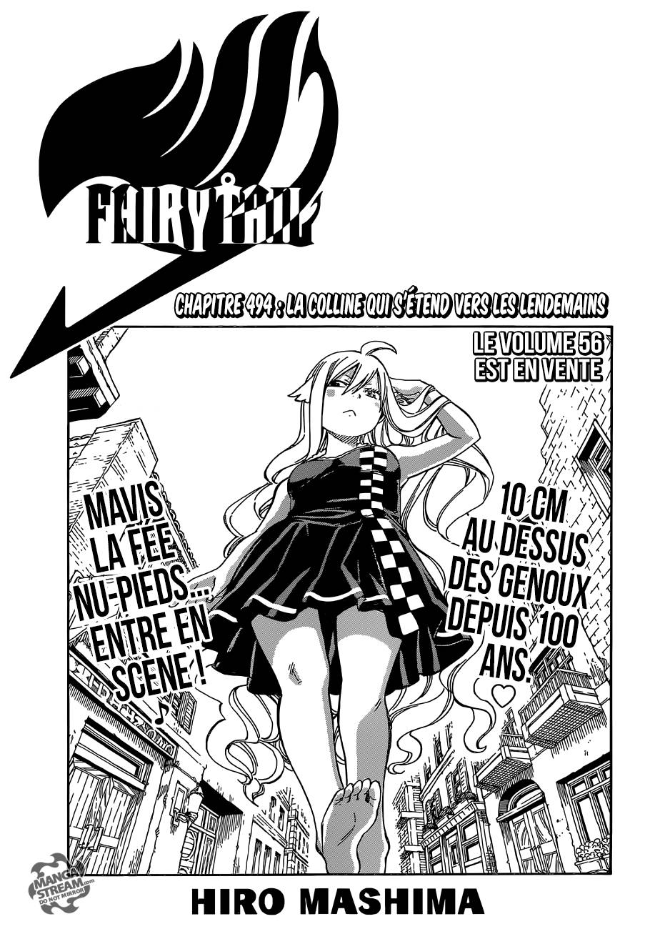 Lecture en ligne Fairy Tail 494 page 2