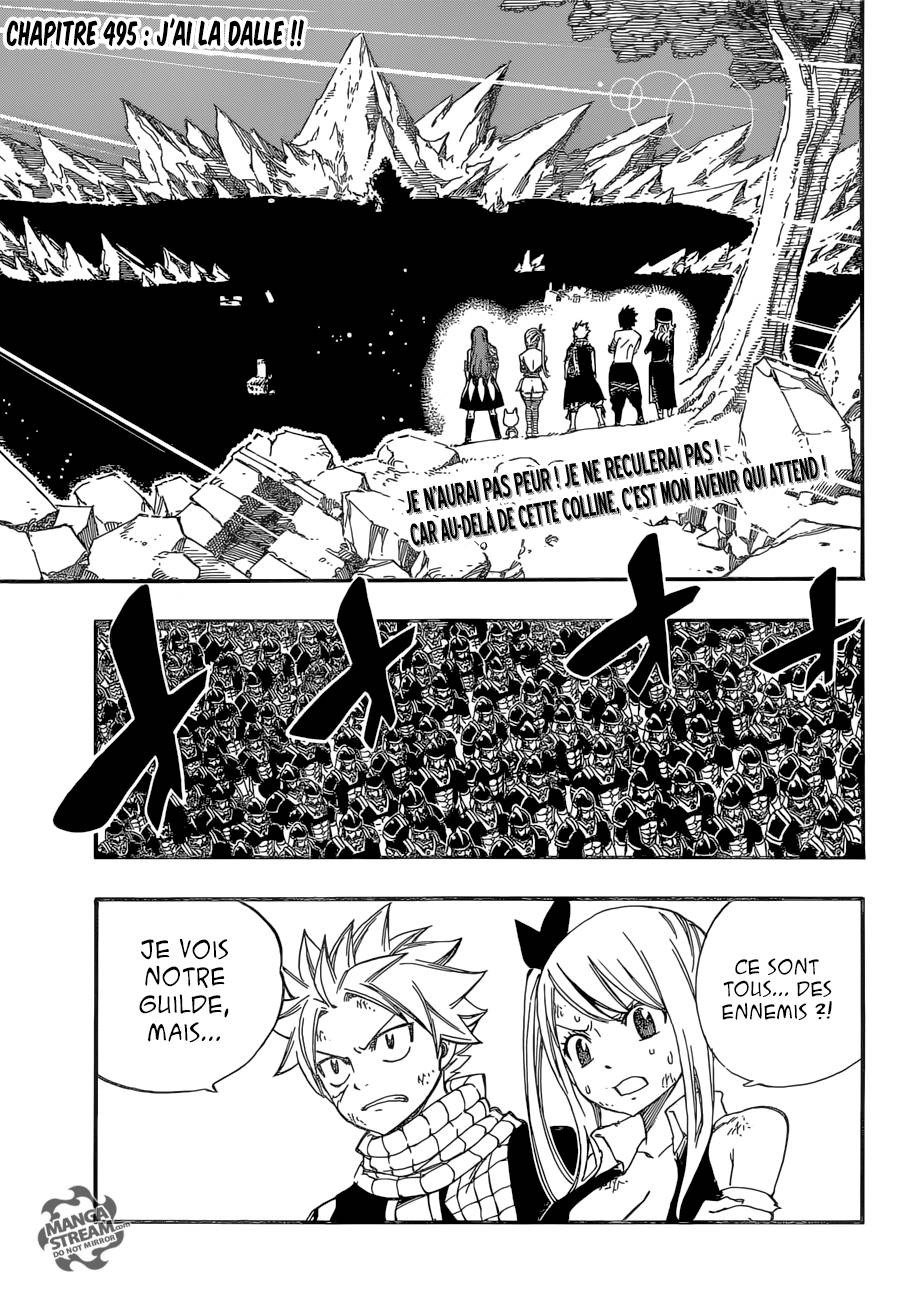 Lecture en ligne Fairy Tail 495 page 5