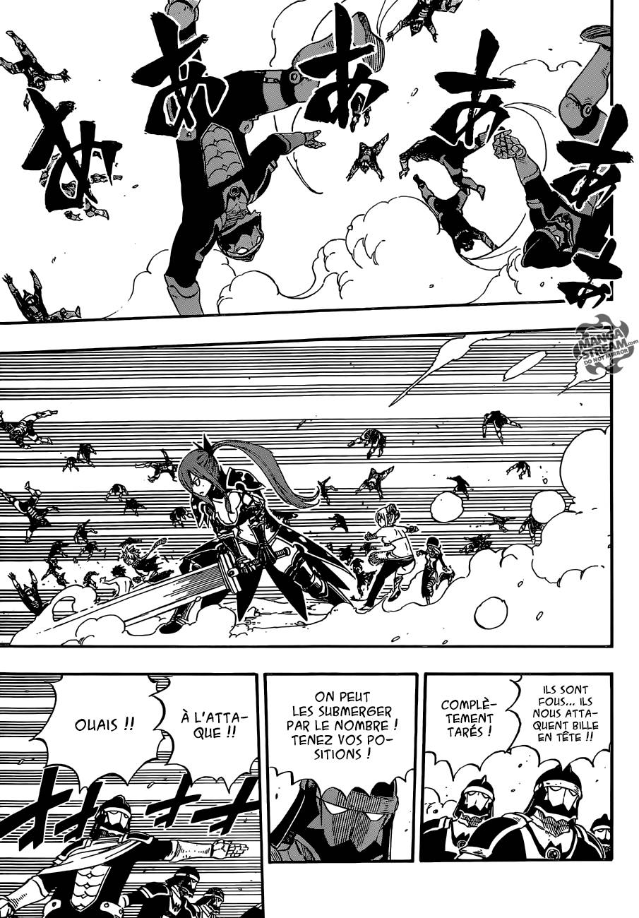 Lecture en ligne Fairy Tail 495 page 15