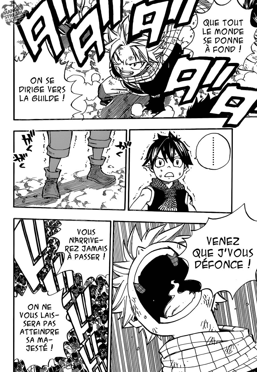 Lecture en ligne Fairy Tail 496 page 15