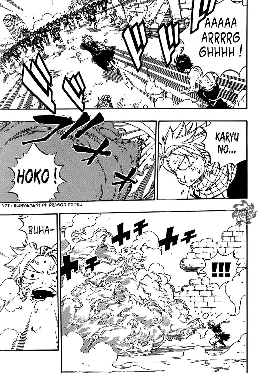 Lecture en ligne Fairy Tail 497 page 14