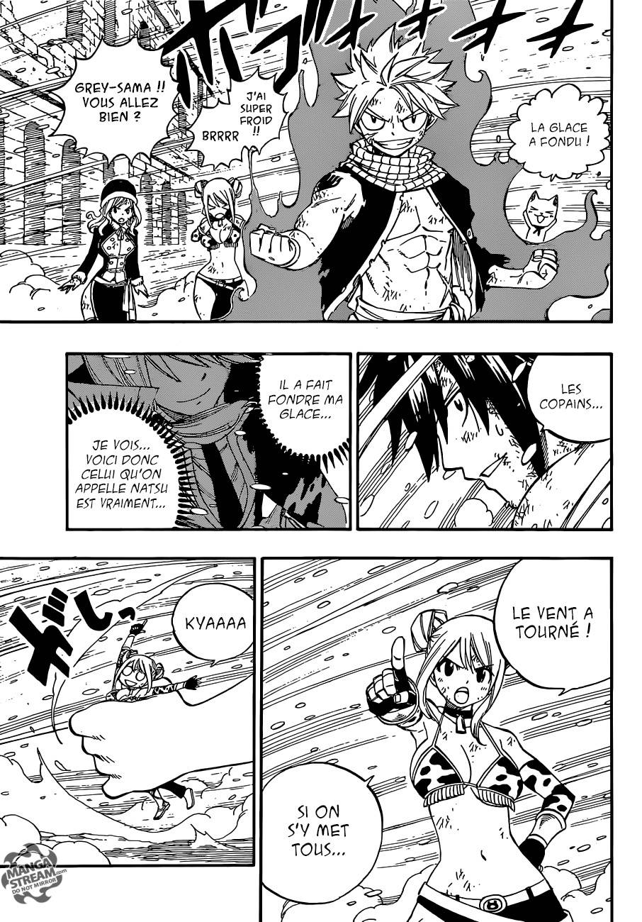 Lecture en ligne Fairy Tail 498 page 15