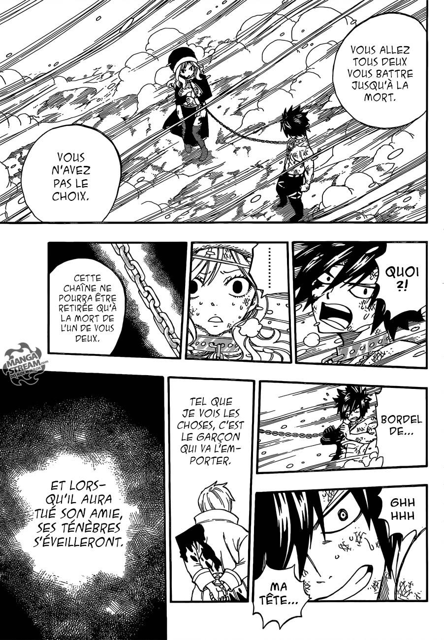 Lecture en ligne Fairy Tail 498 page 19