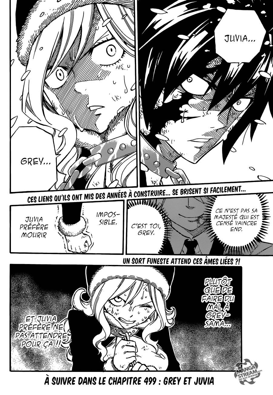 Lecture en ligne Fairy Tail 498 page 20