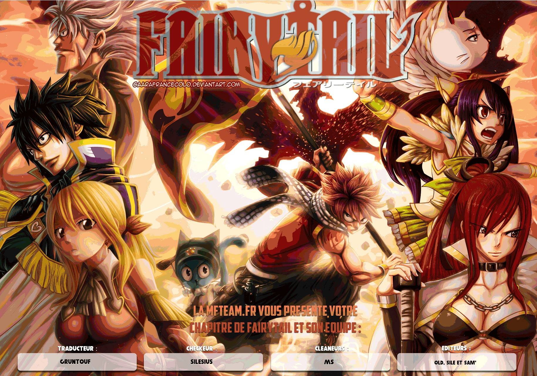 Lecture en ligne Fairy Tail 499 page 1