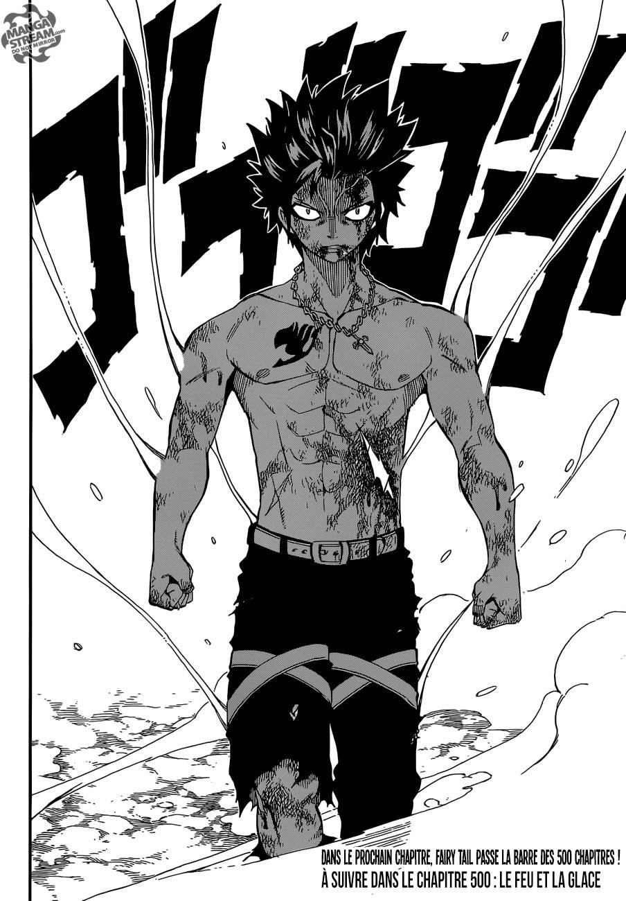 Lecture en ligne Fairy Tail 499 page 20