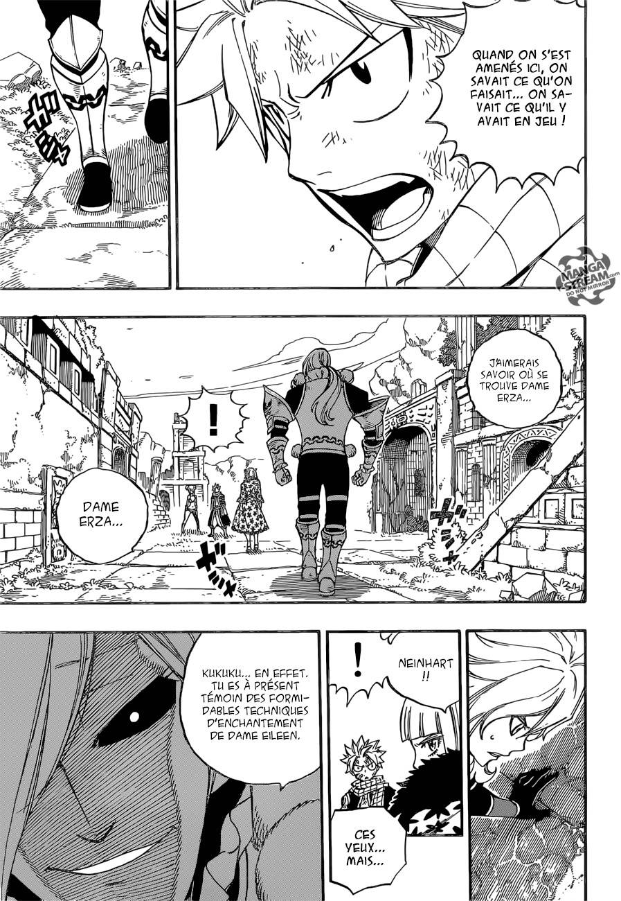 Lecture en ligne Fairy Tail 500 page 19