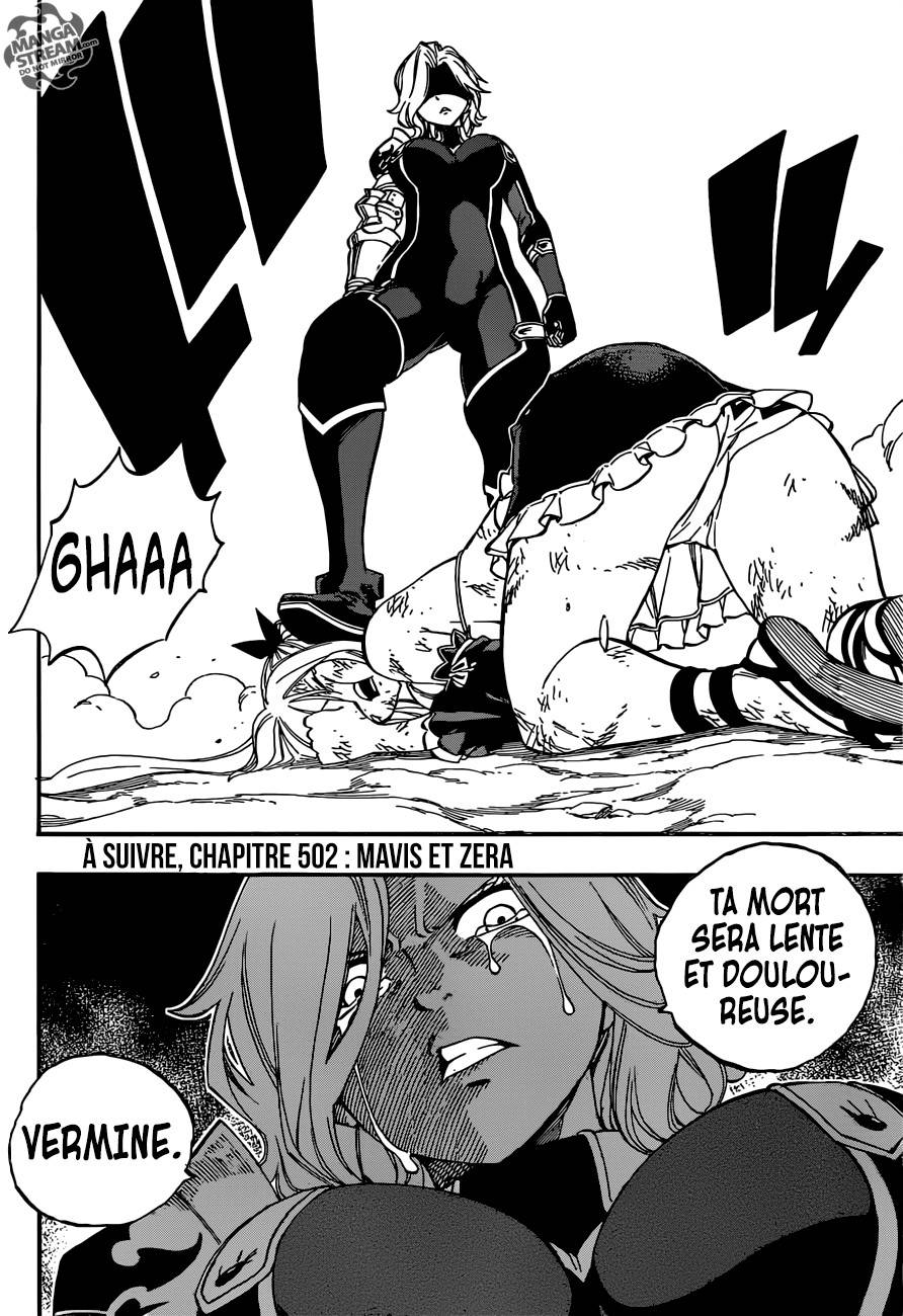 Lecture en ligne Fairy Tail 501 page 21