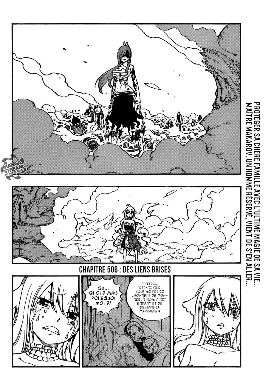 Lecture en ligne Fairy Tail 506 page 3