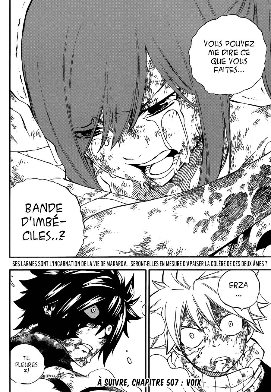 Lecture en ligne Fairy Tail 506 page 21