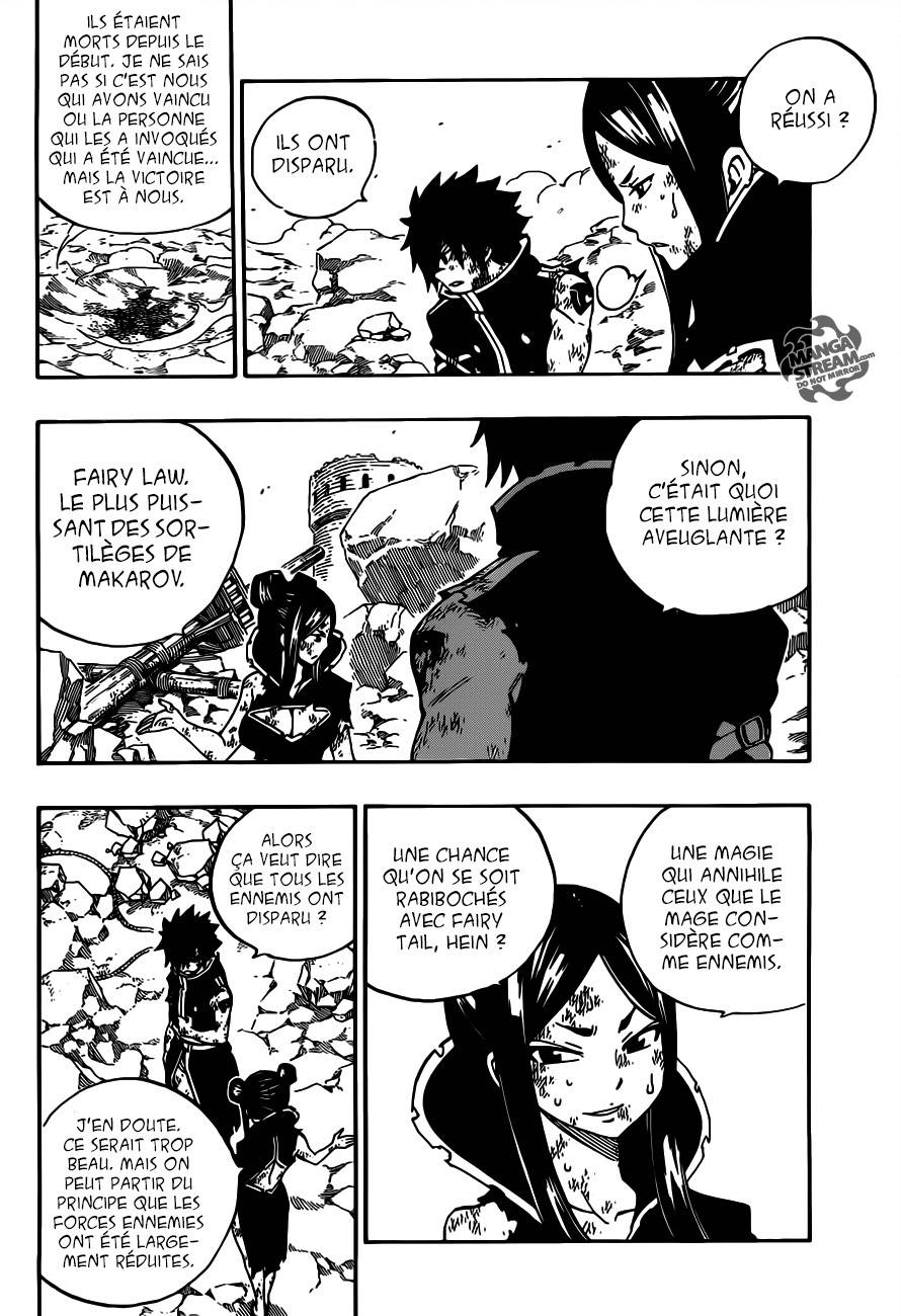 Lecture en ligne Fairy Tail 508 page 5