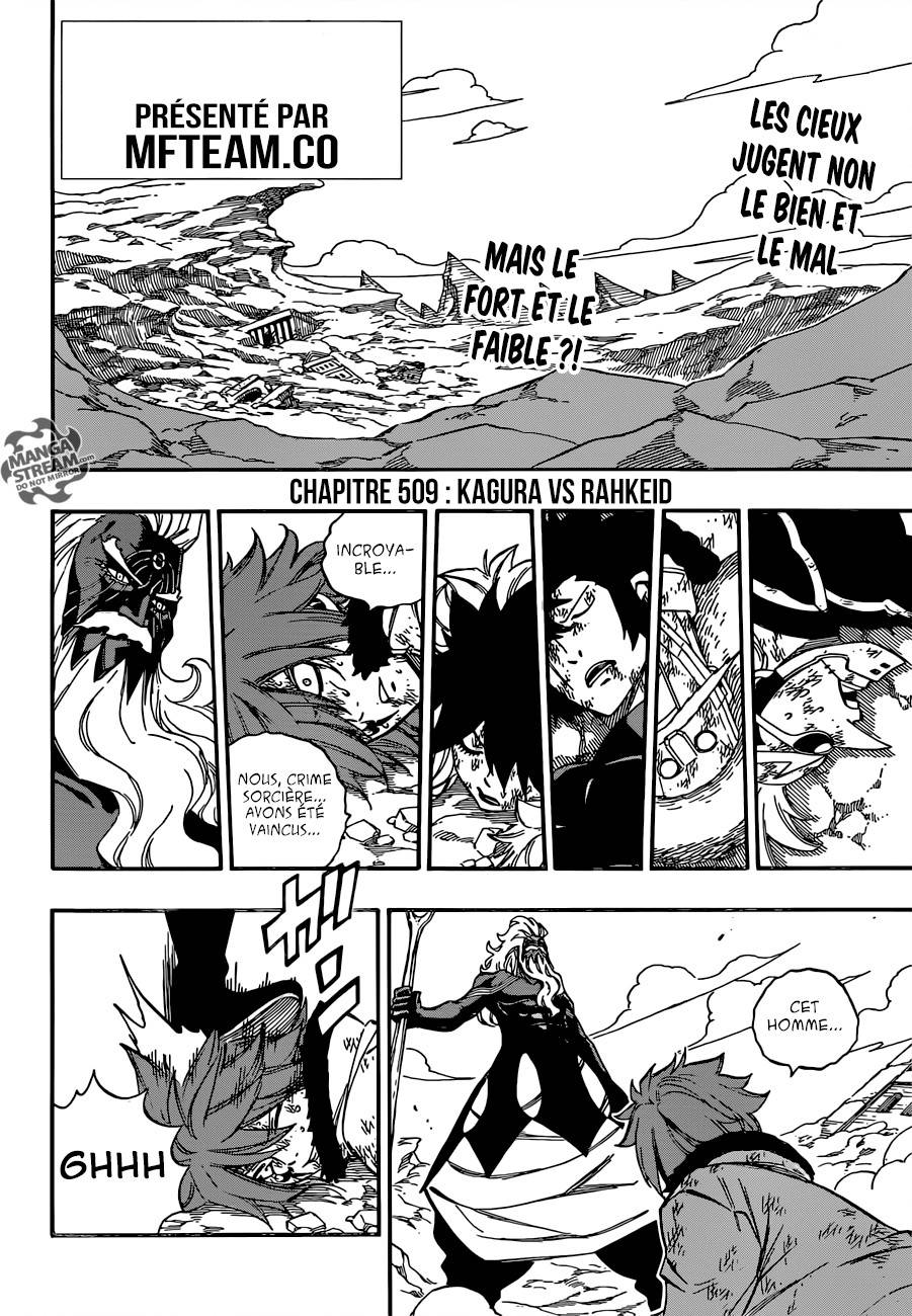 Lecture en ligne Fairy Tail 509 page 3