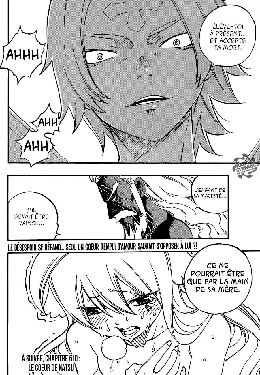 Lecture en ligne Fairy Tail 509 page 20