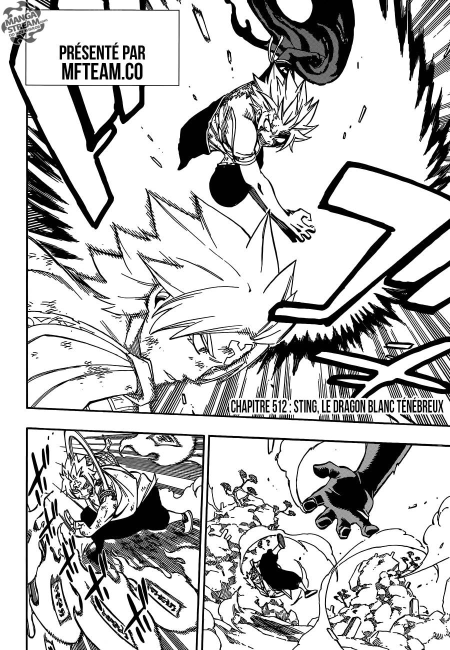 Lecture en ligne Fairy Tail 512 page 3