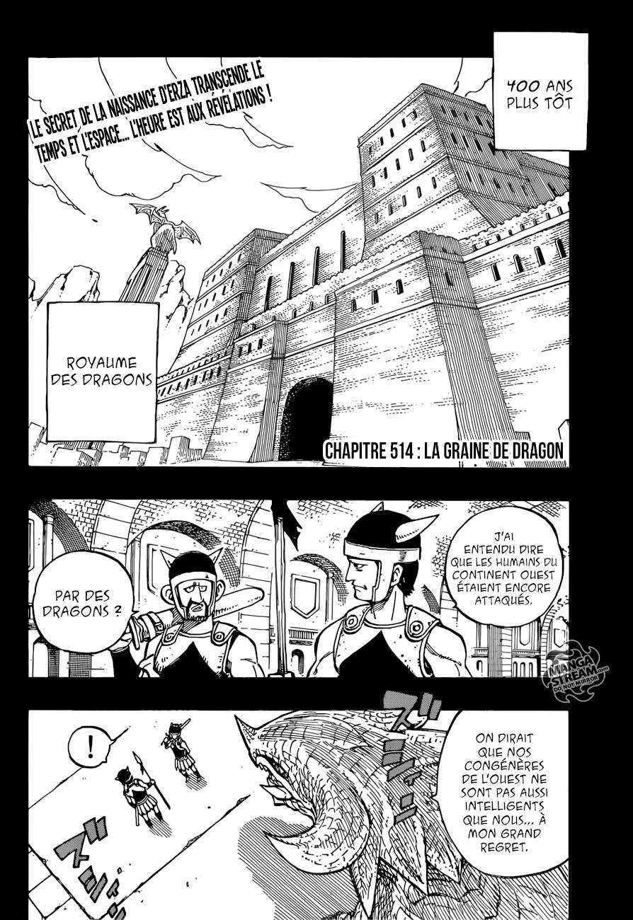 Lecture en ligne Fairy Tail 514 page 3