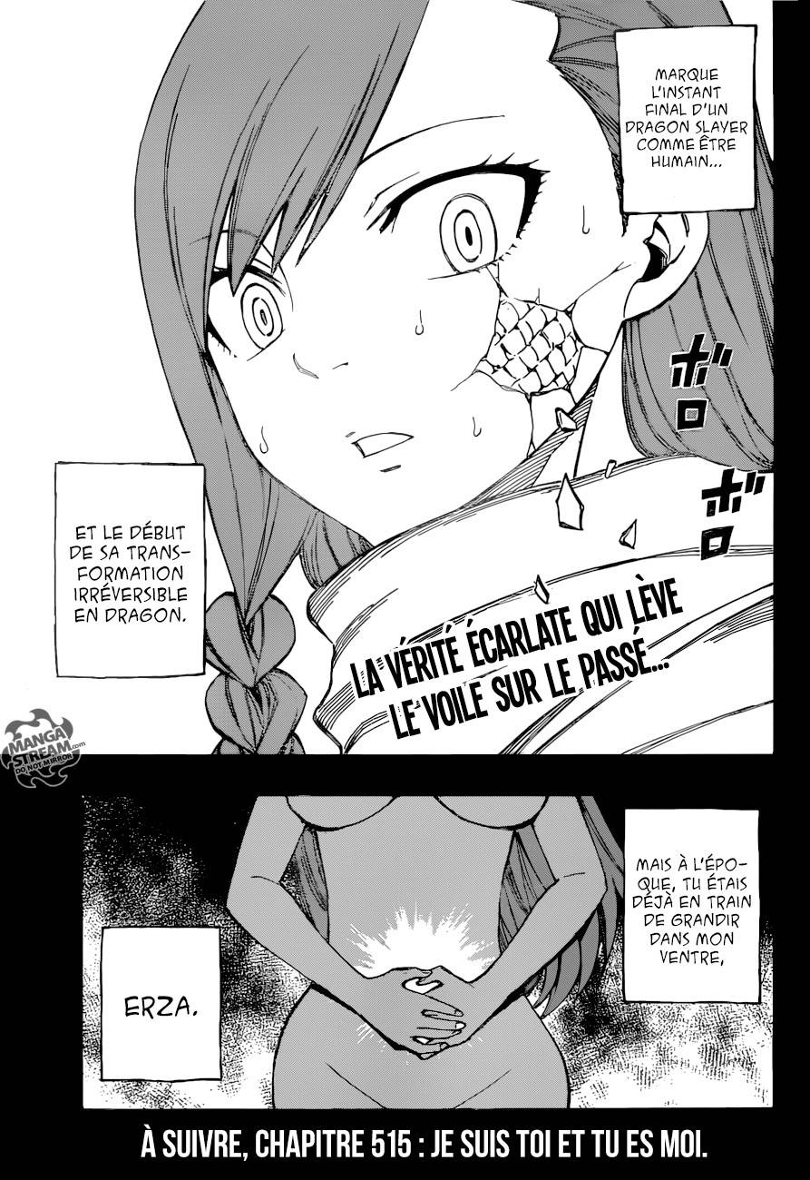 Lecture en ligne Fairy Tail 514 page 20