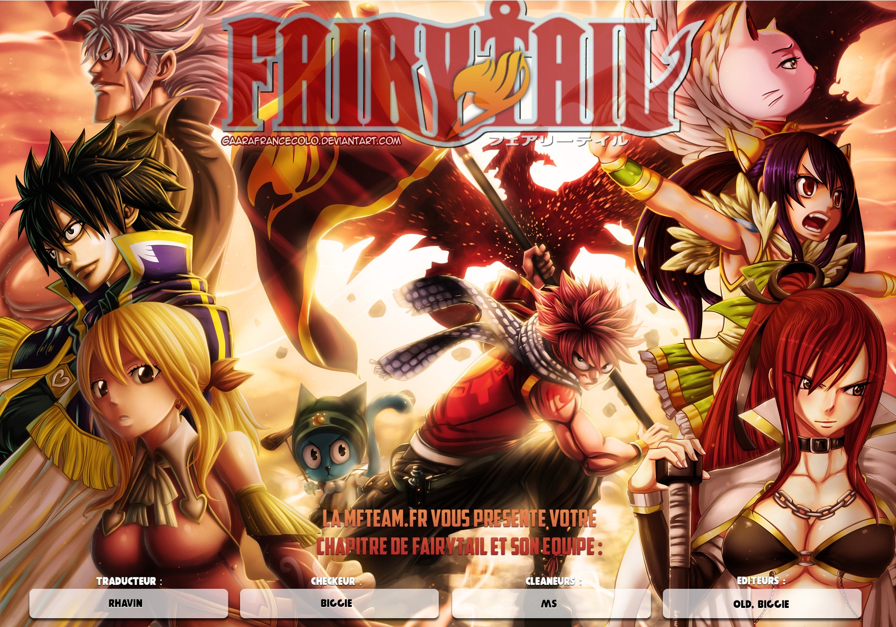 Lecture en ligne Fairy Tail 516 page 1