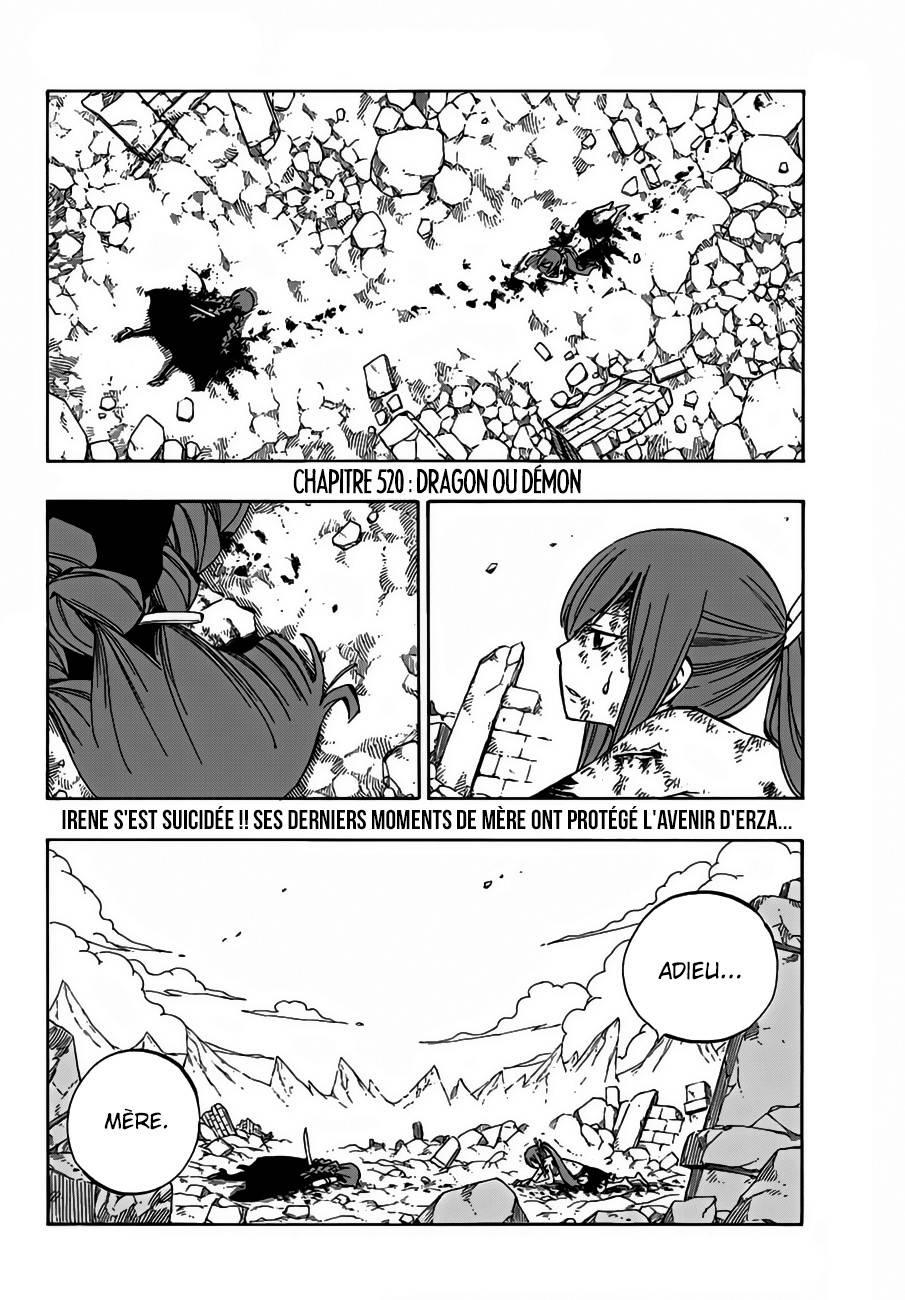 Lecture en ligne Fairy Tail 520 page 3