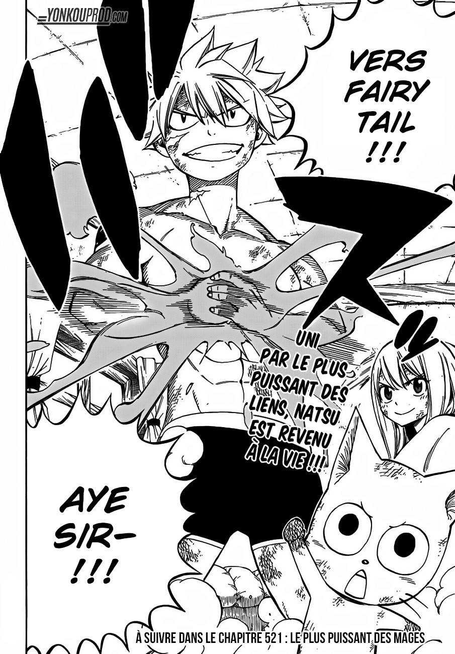 Lecture en ligne Fairy Tail 520 page 20