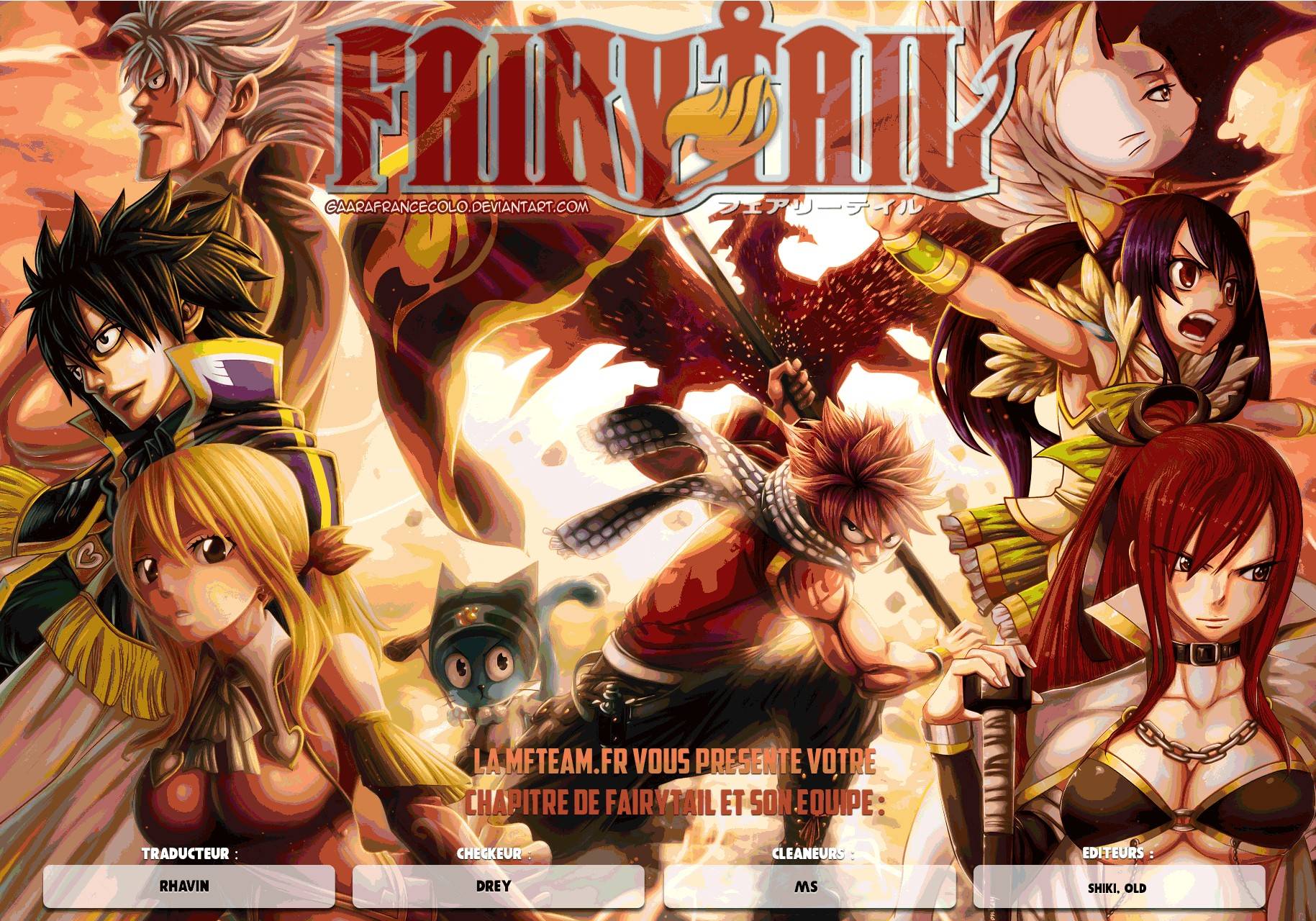 Lecture en ligne Fairy Tail 521 page 1