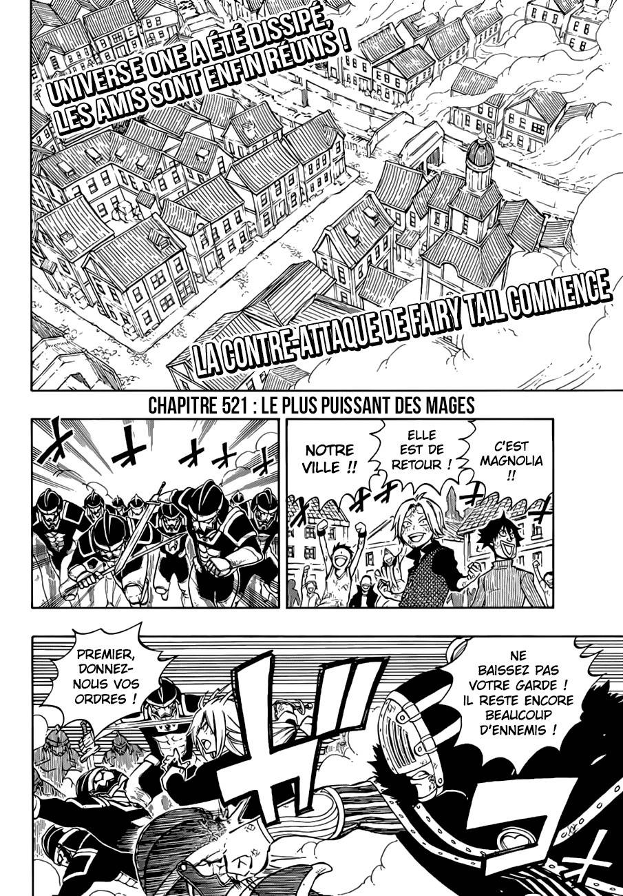 Lecture en ligne Fairy Tail 521 page 3
