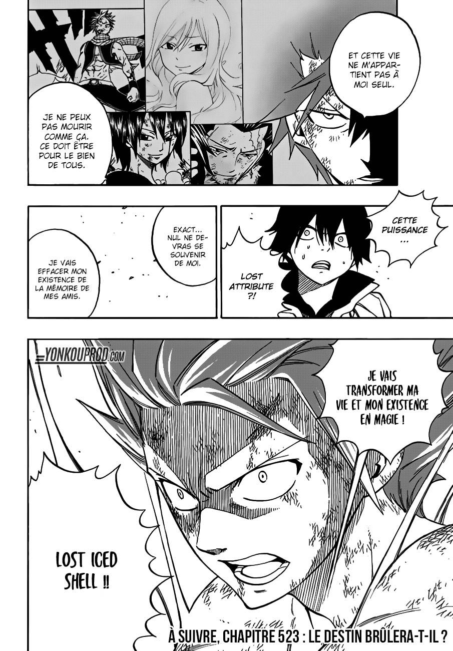 Lecture en ligne Fairy Tail 522 page 27
