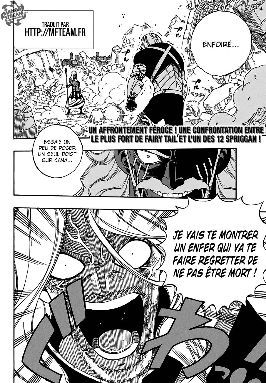 Lecture en ligne Fairy Tail 525 page 3