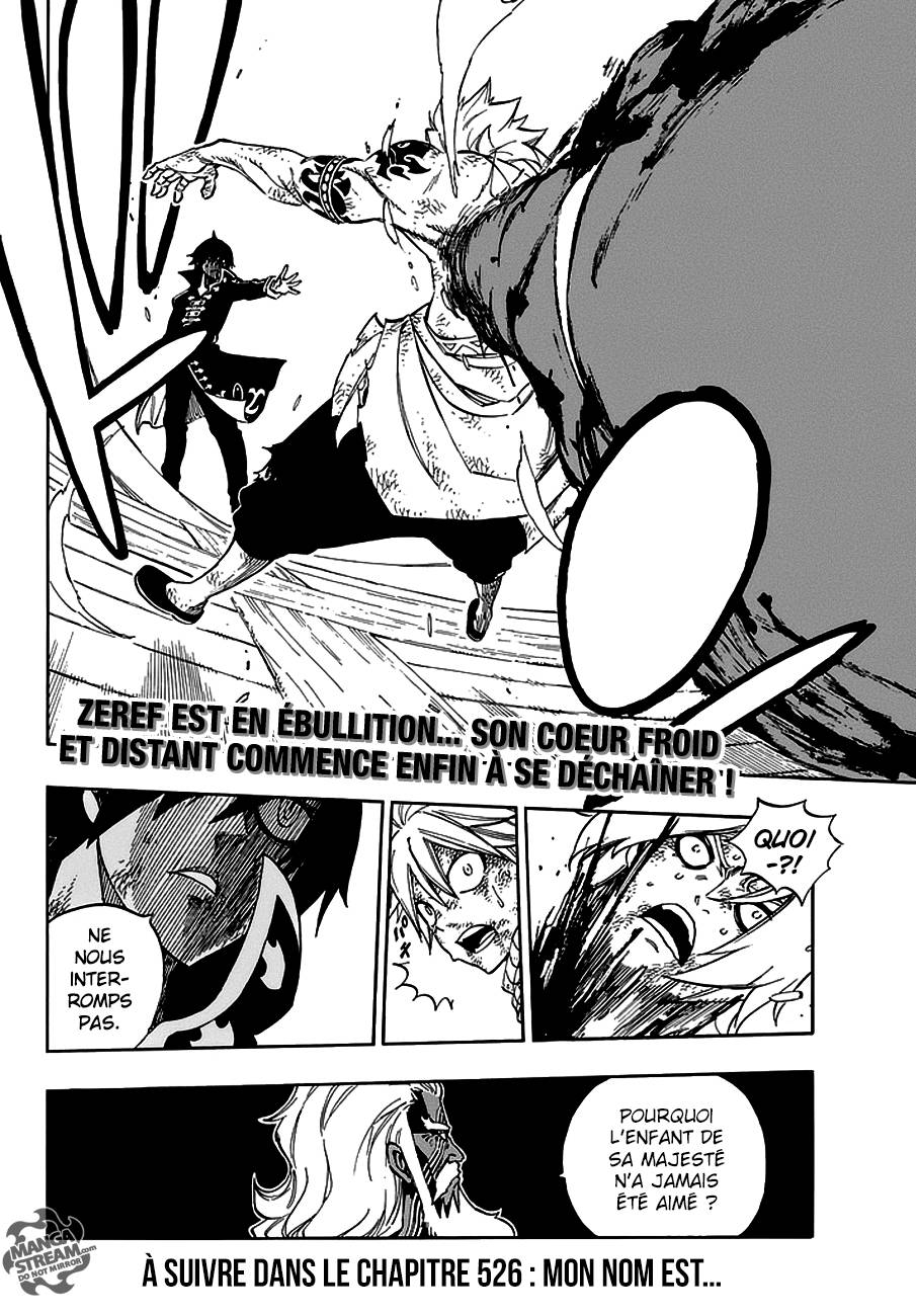 Lecture en ligne Fairy Tail 525 page 22