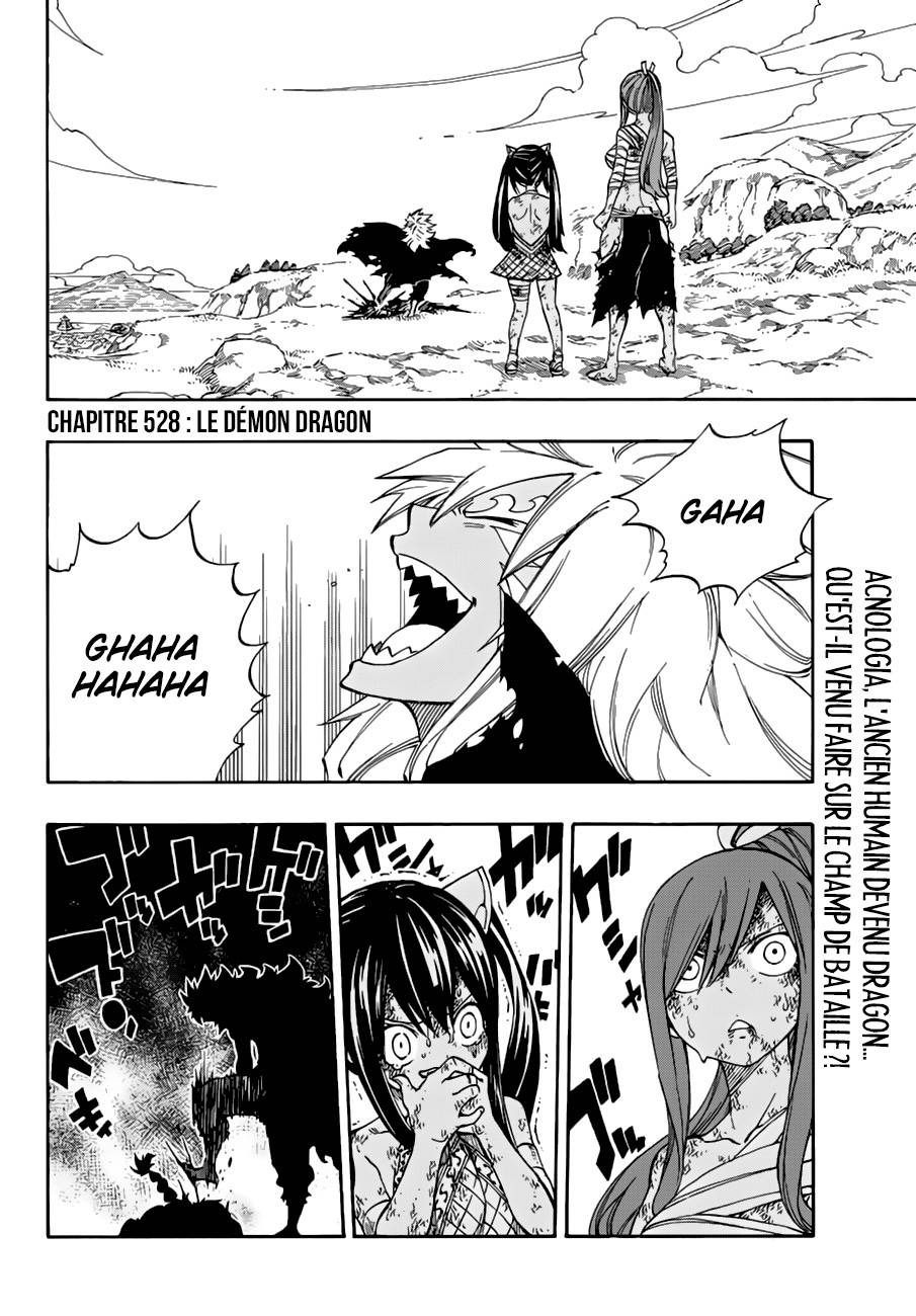 Lecture en ligne Fairy Tail 528 page 3