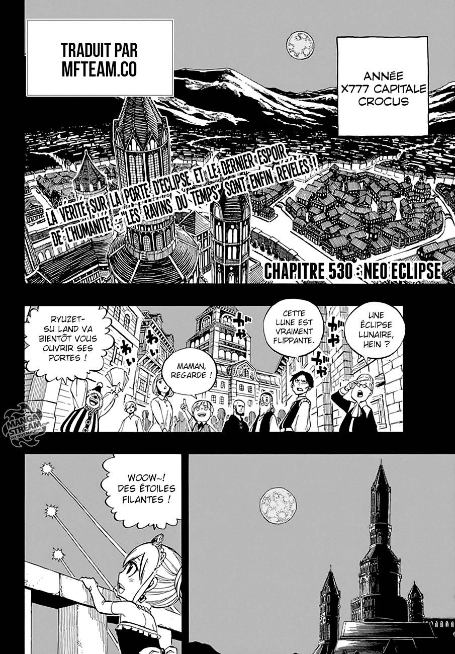Lecture en ligne Fairy Tail 530 page 3