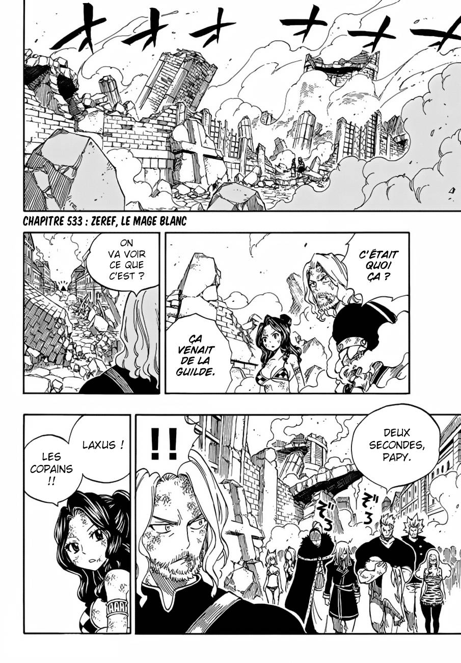 Lecture en ligne Fairy Tail 533 page 3