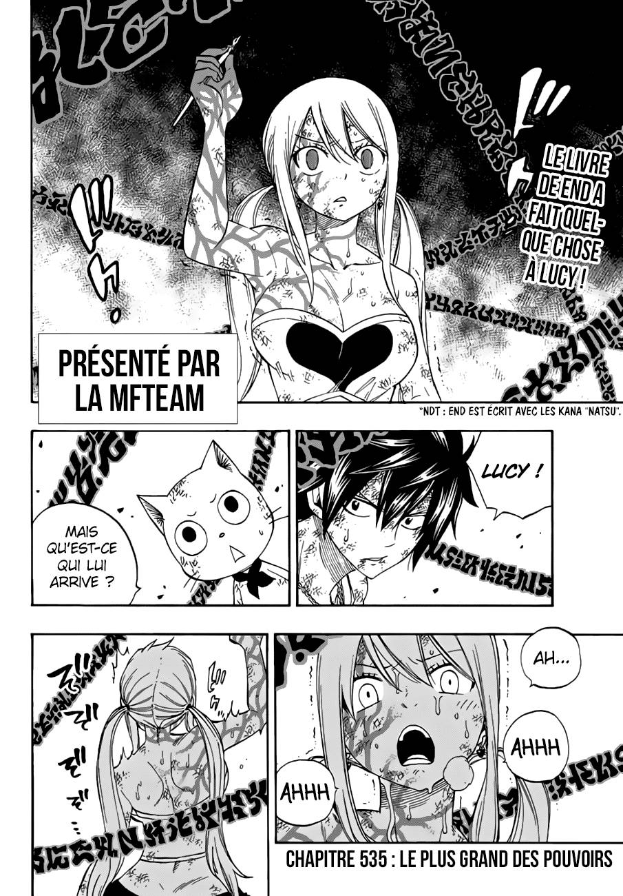 Lecture en ligne Fairy Tail 535 page 3
