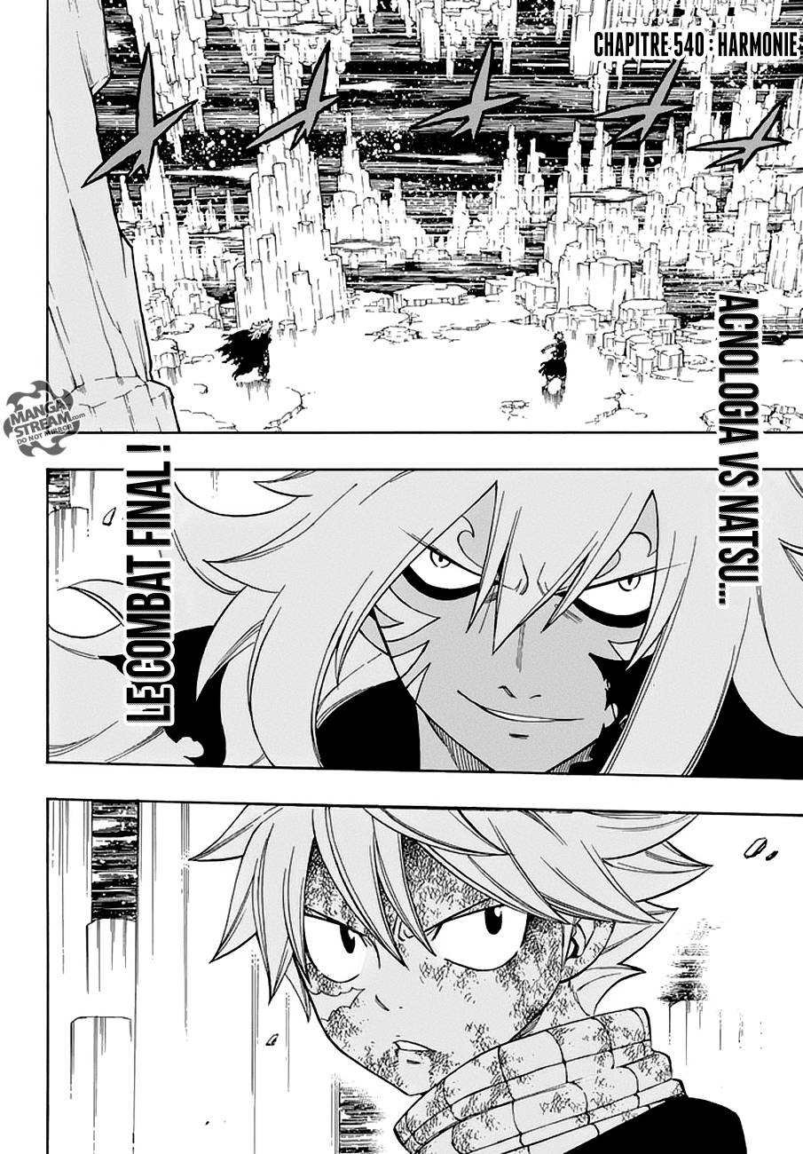 Lecture en ligne Fairy Tail 540 page 3