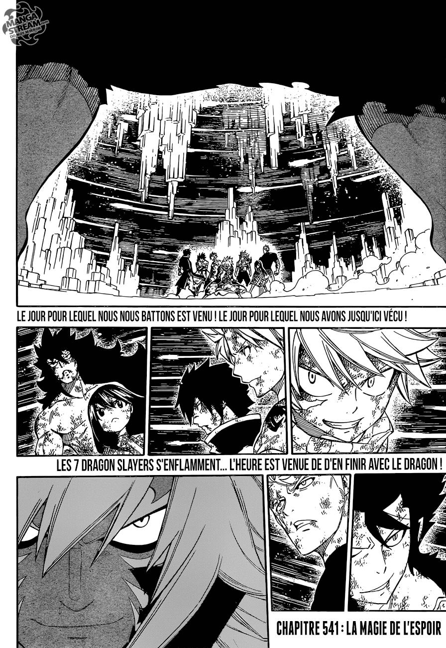 Lecture en ligne Fairy Tail 541 page 3