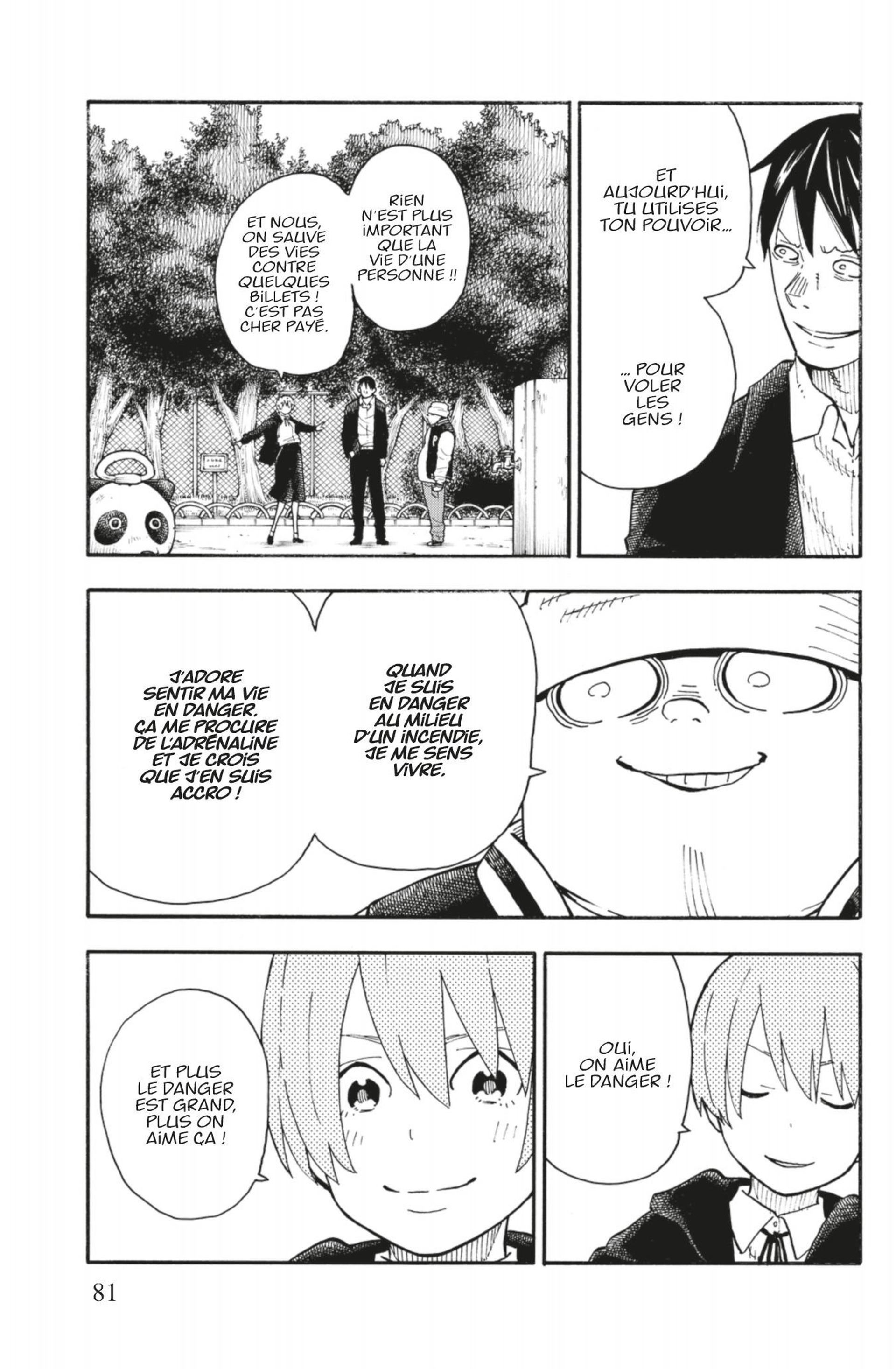 Lecture en ligne Fire Force 100 page 13