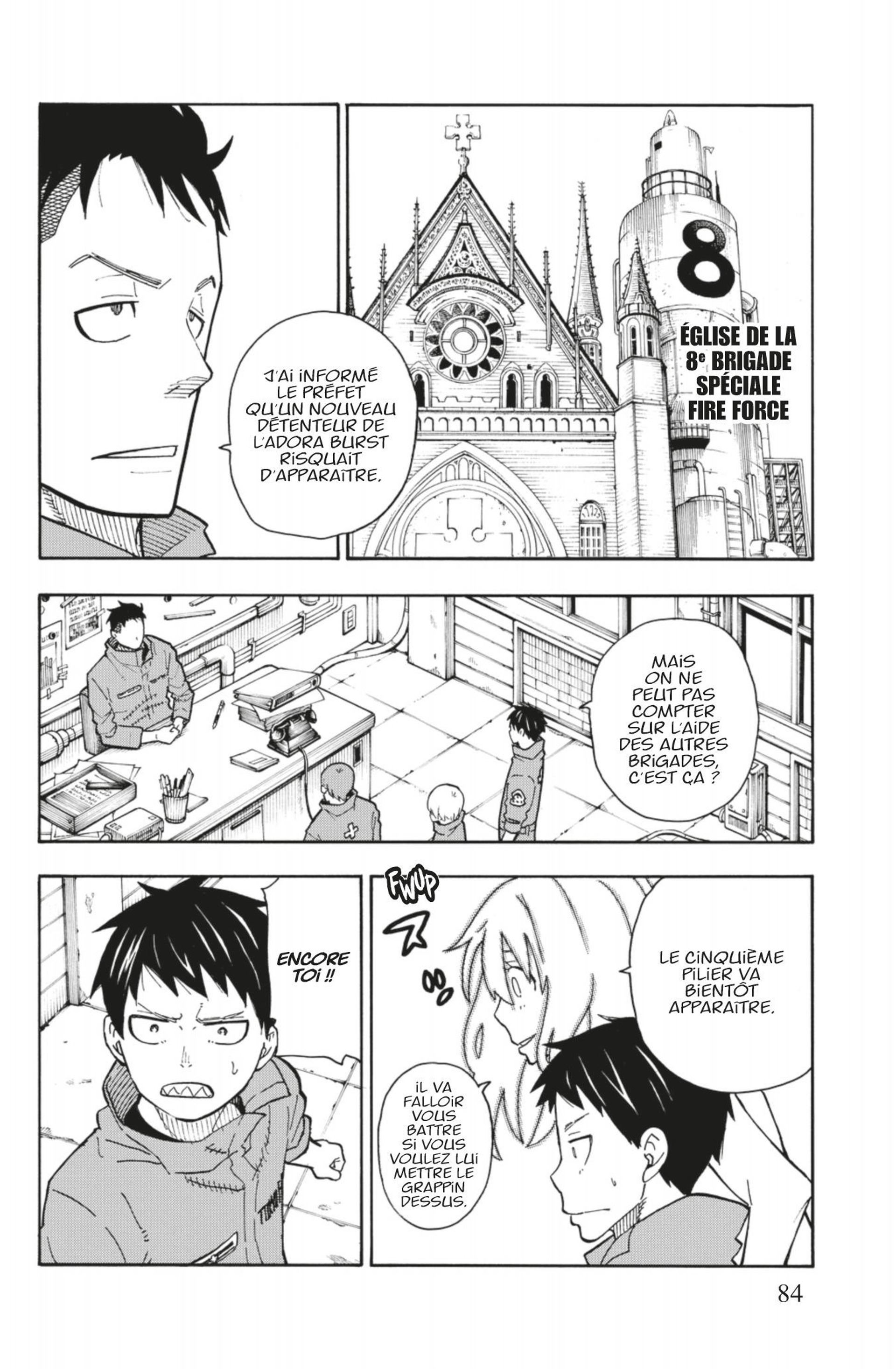Lecture en ligne Fire Force 100 page 16