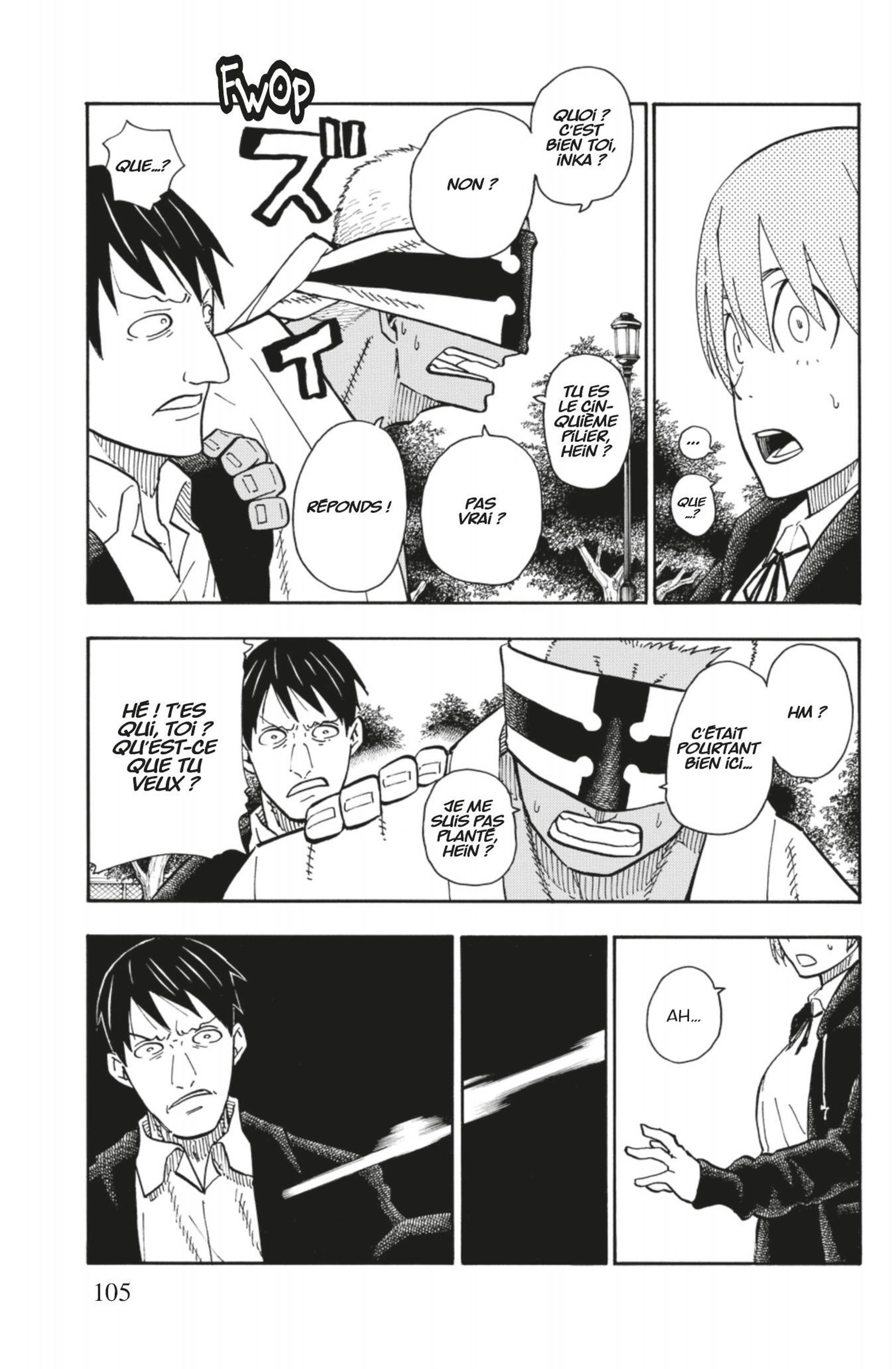 Lecture en ligne Fire Force 101 page 17