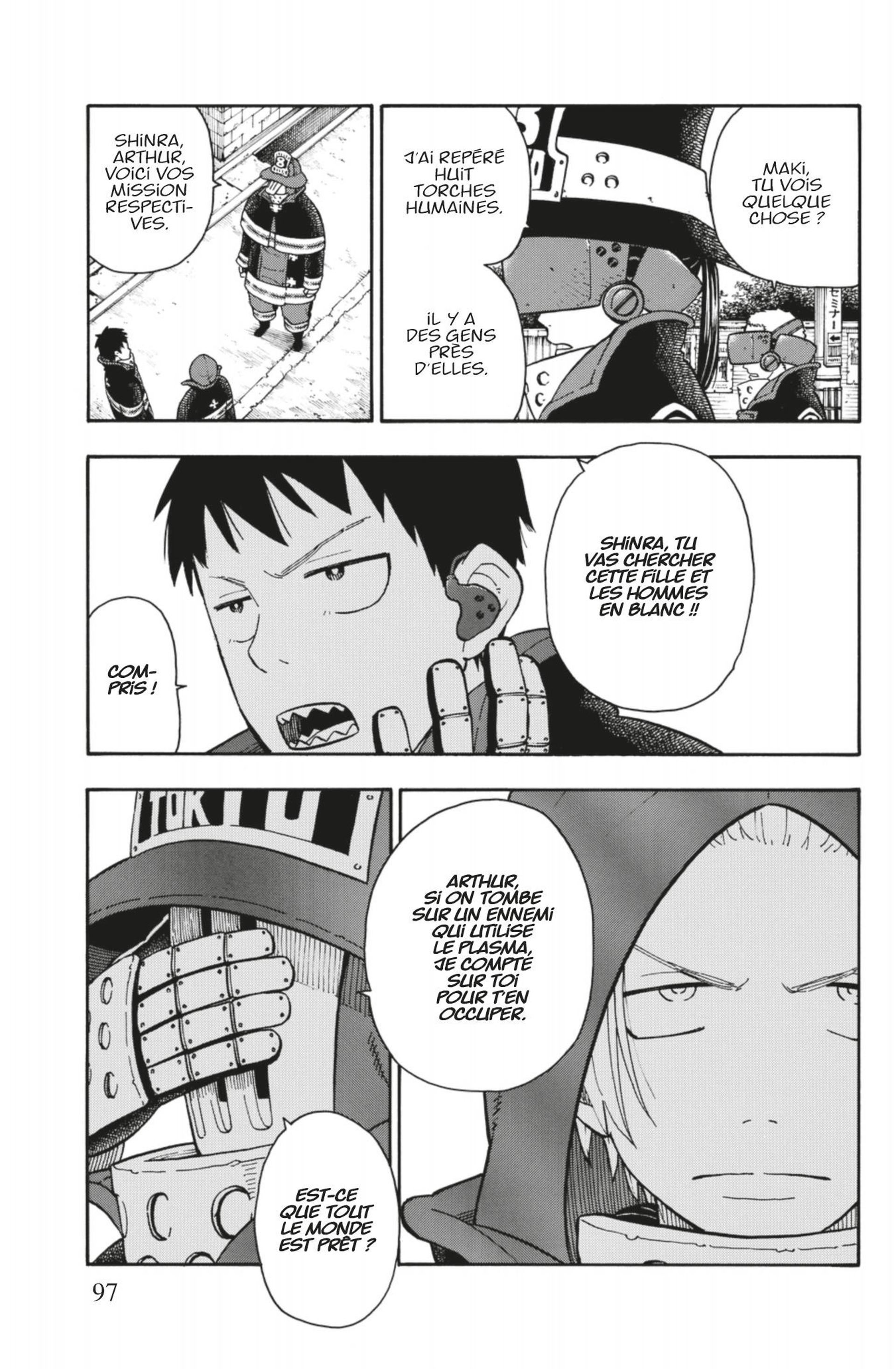 Lecture en ligne Fire Force 101 page 9