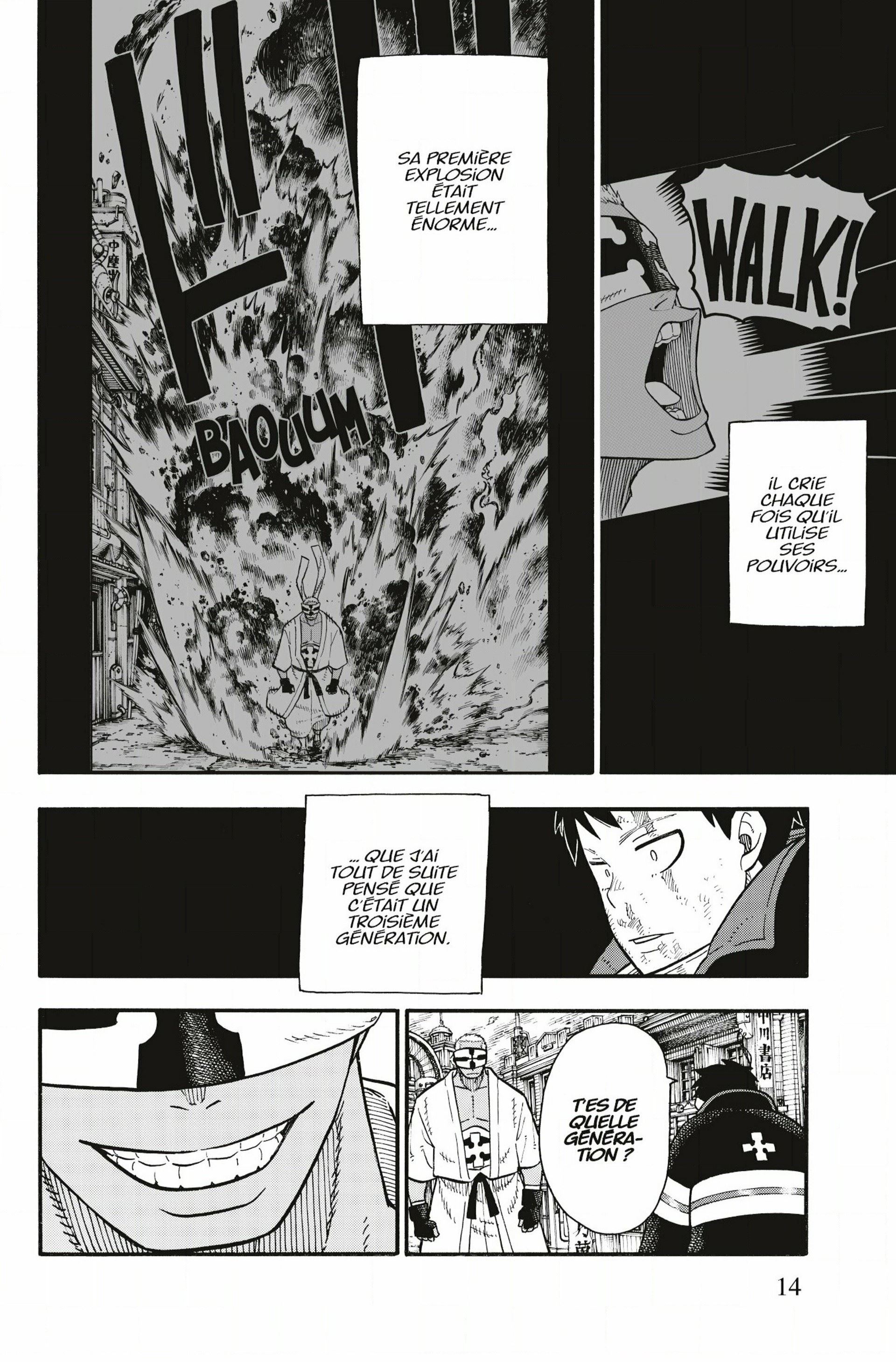 Lecture en ligne Fire Force 106 page 15
