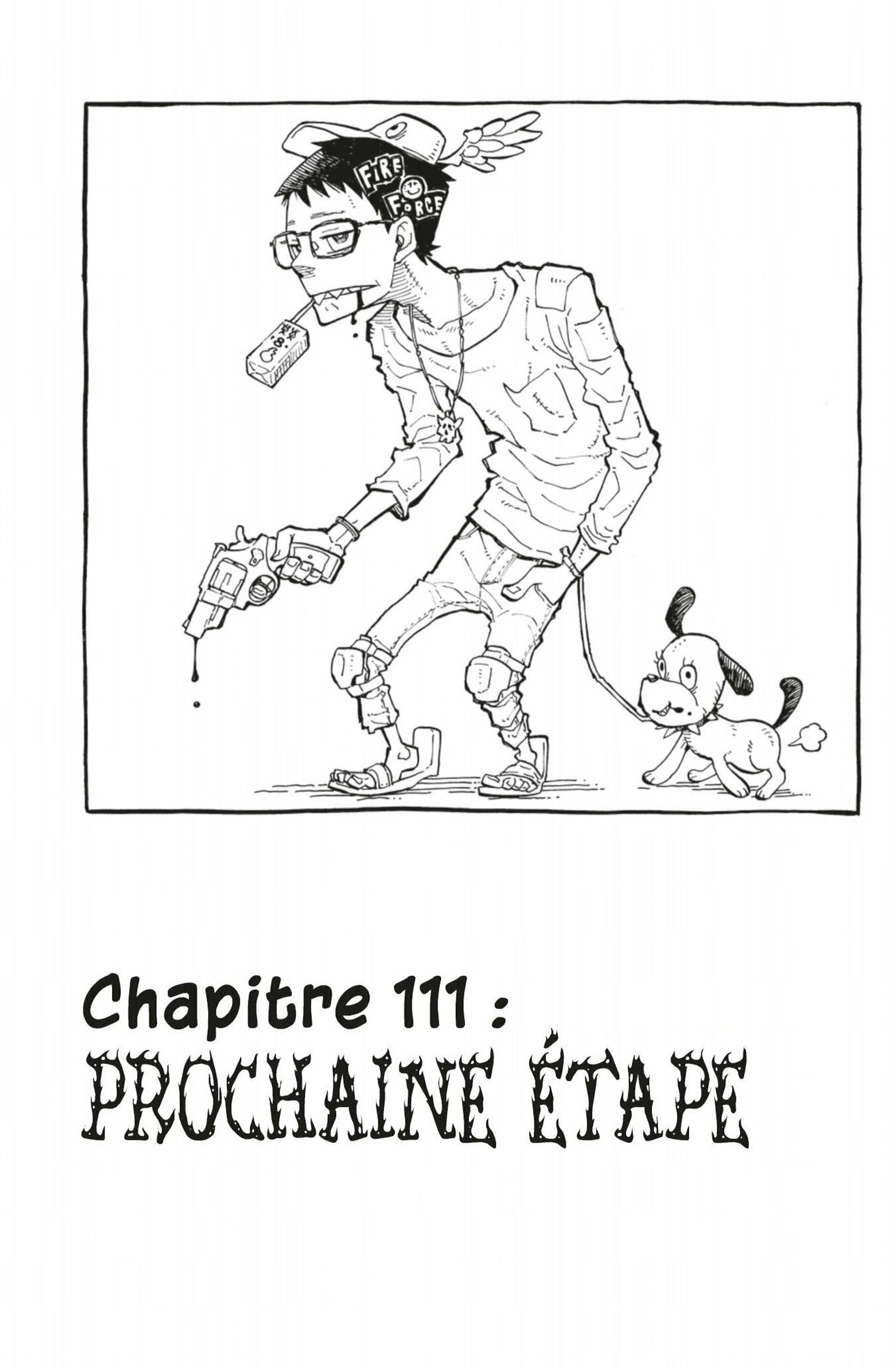 Lecture en ligne Fire Force 111 page 1