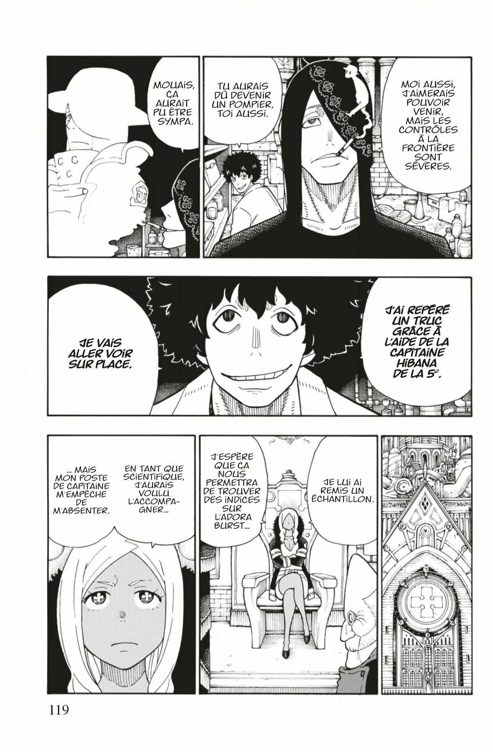 Lecture en ligne Fire Force 111 page 13