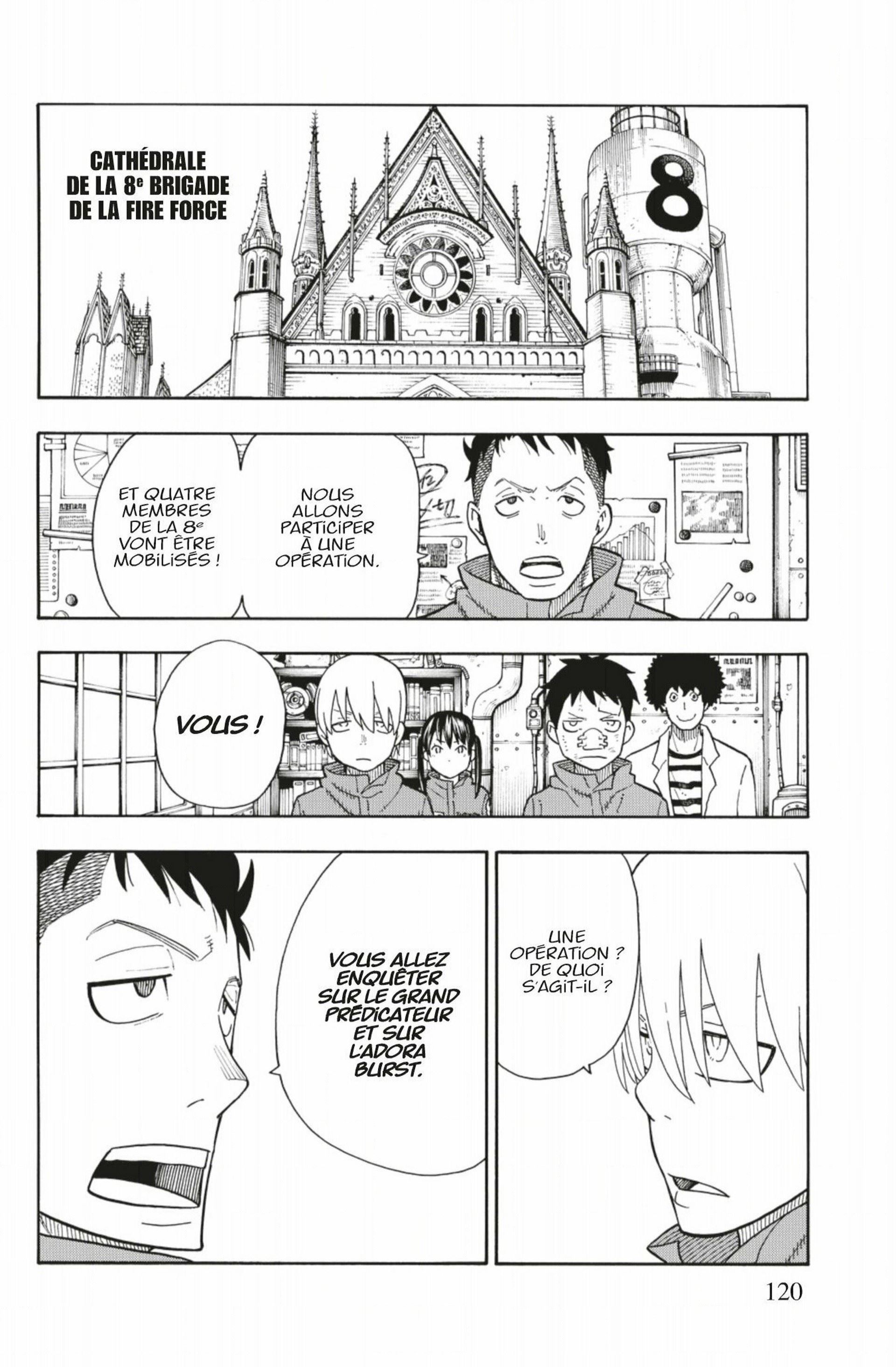 Lecture en ligne Fire Force 111 page 14