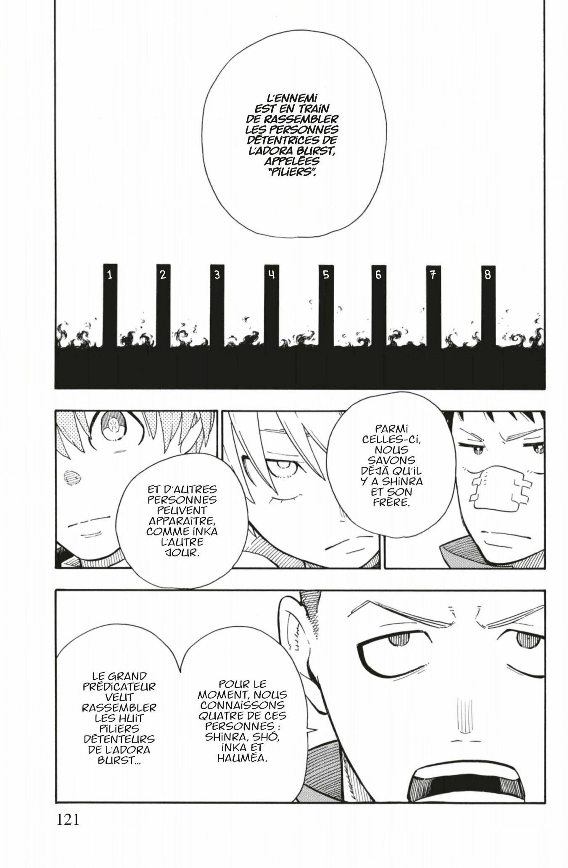 Lecture en ligne Fire Force 111 page 15