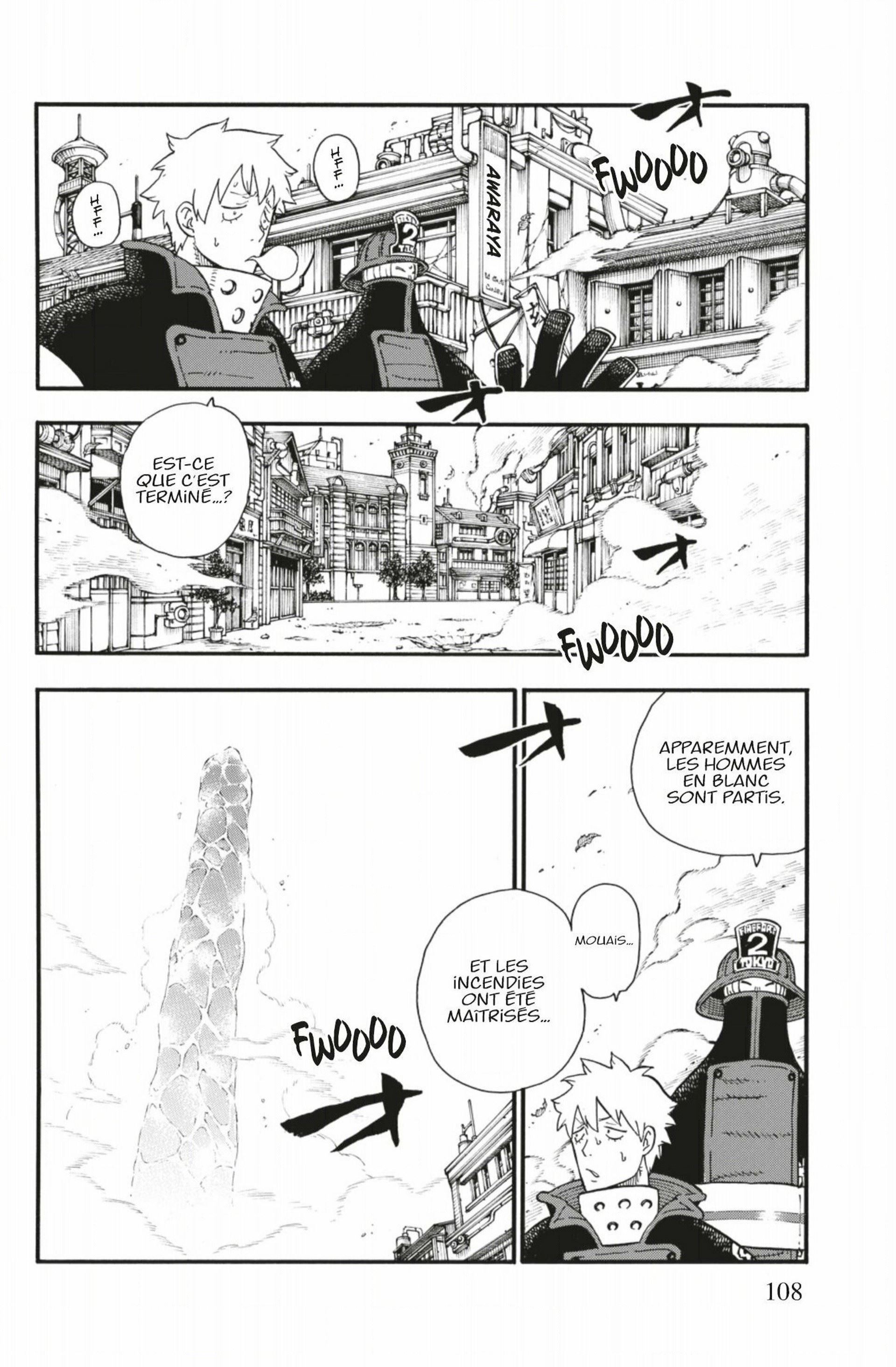 Lecture en ligne Fire Force 111 page 2