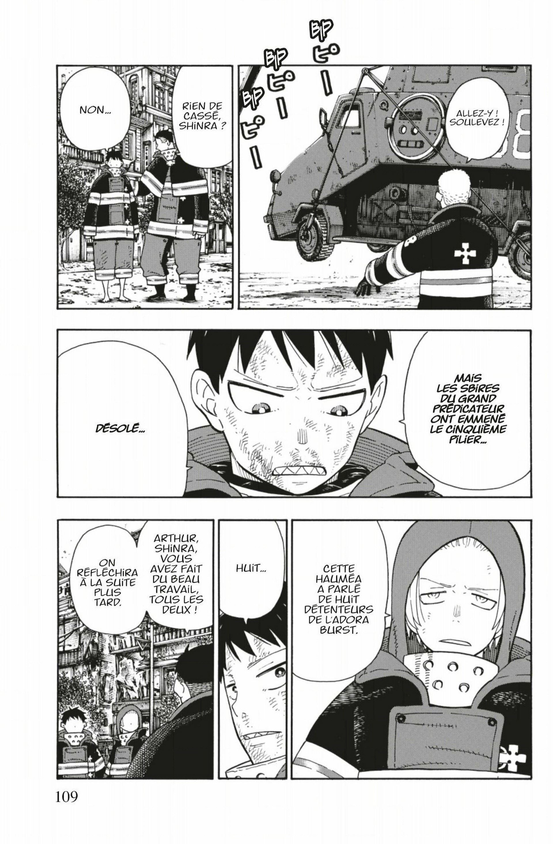 Lecture en ligne Fire Force 111 page 3