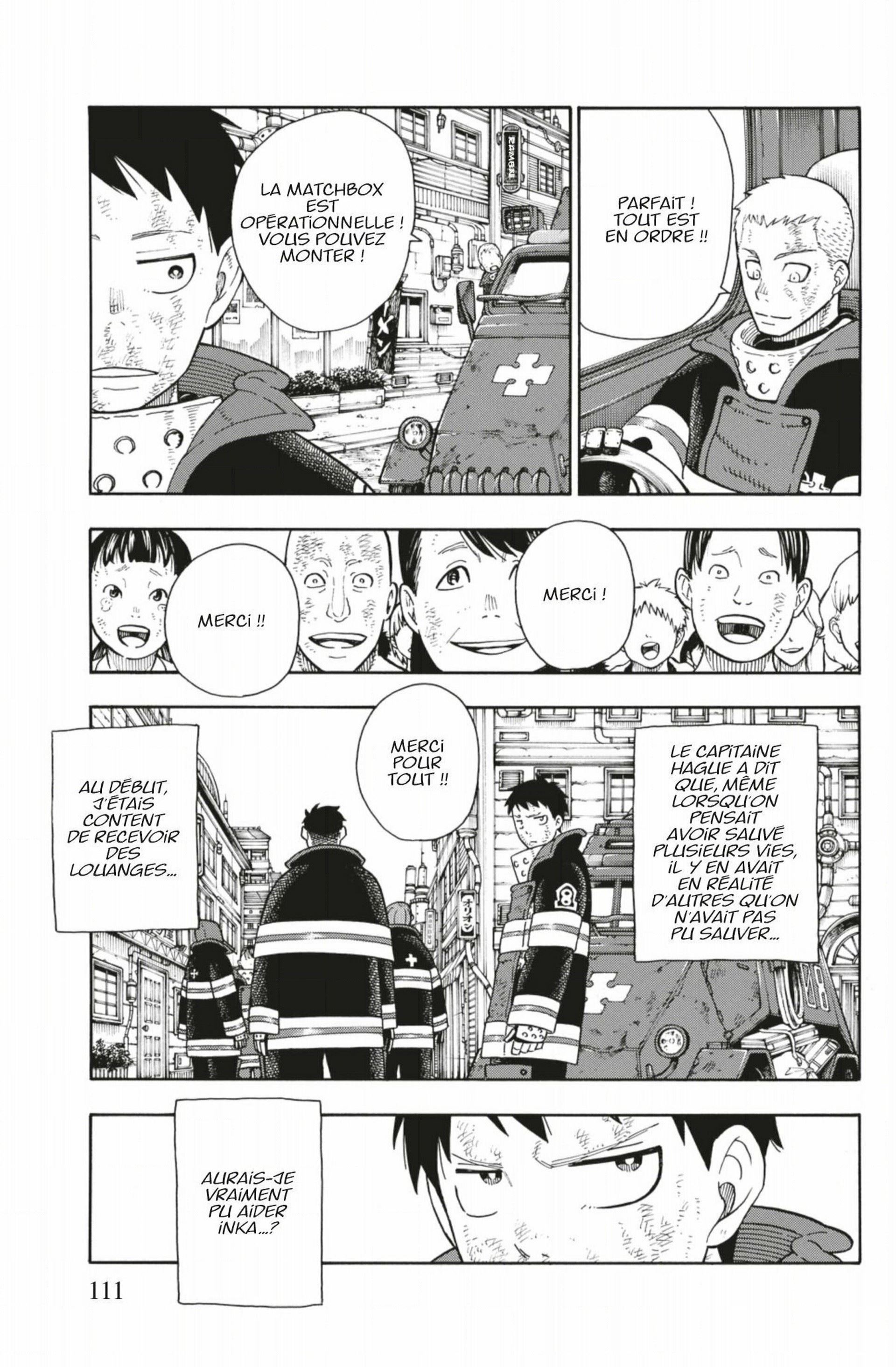 Lecture en ligne Fire Force 111 page 5