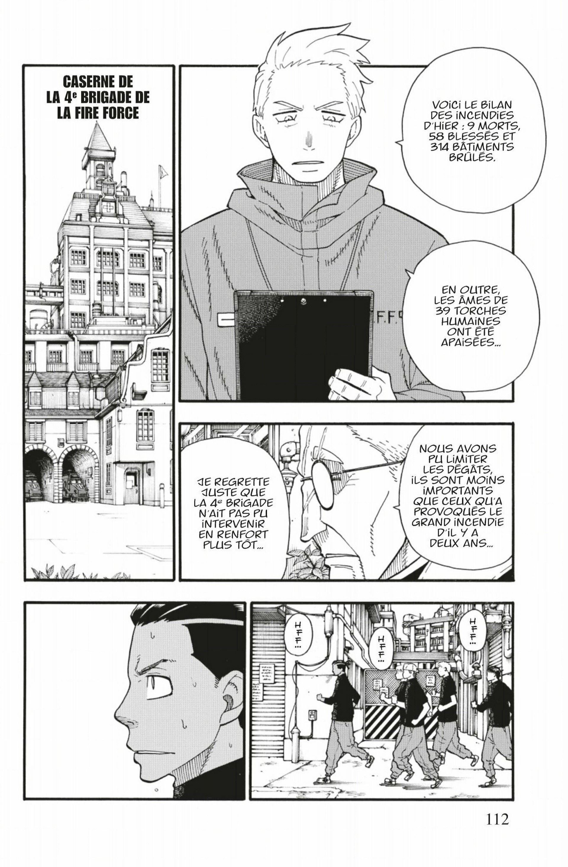 Lecture en ligne Fire Force 111 page 6