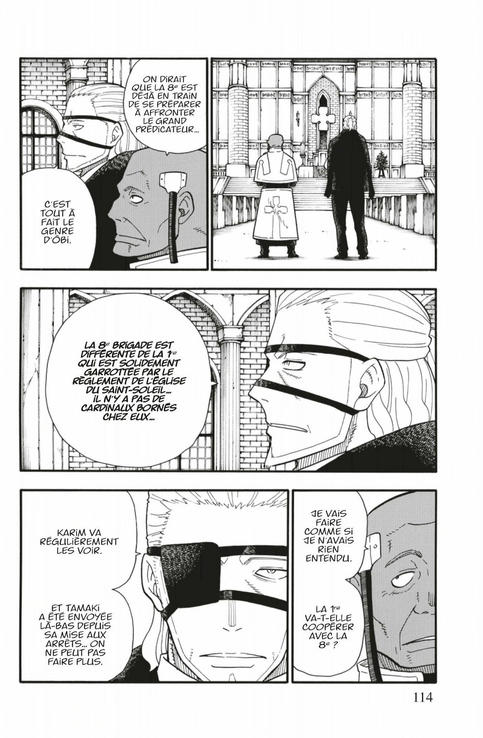 Lecture en ligne Fire Force 111 page 8