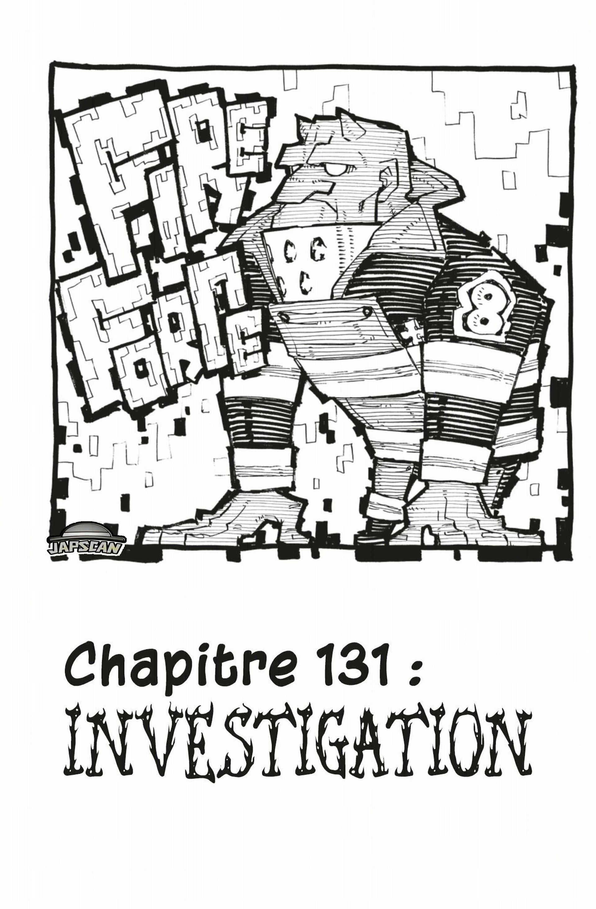 Lecture en ligne Fire Force 131 page 1